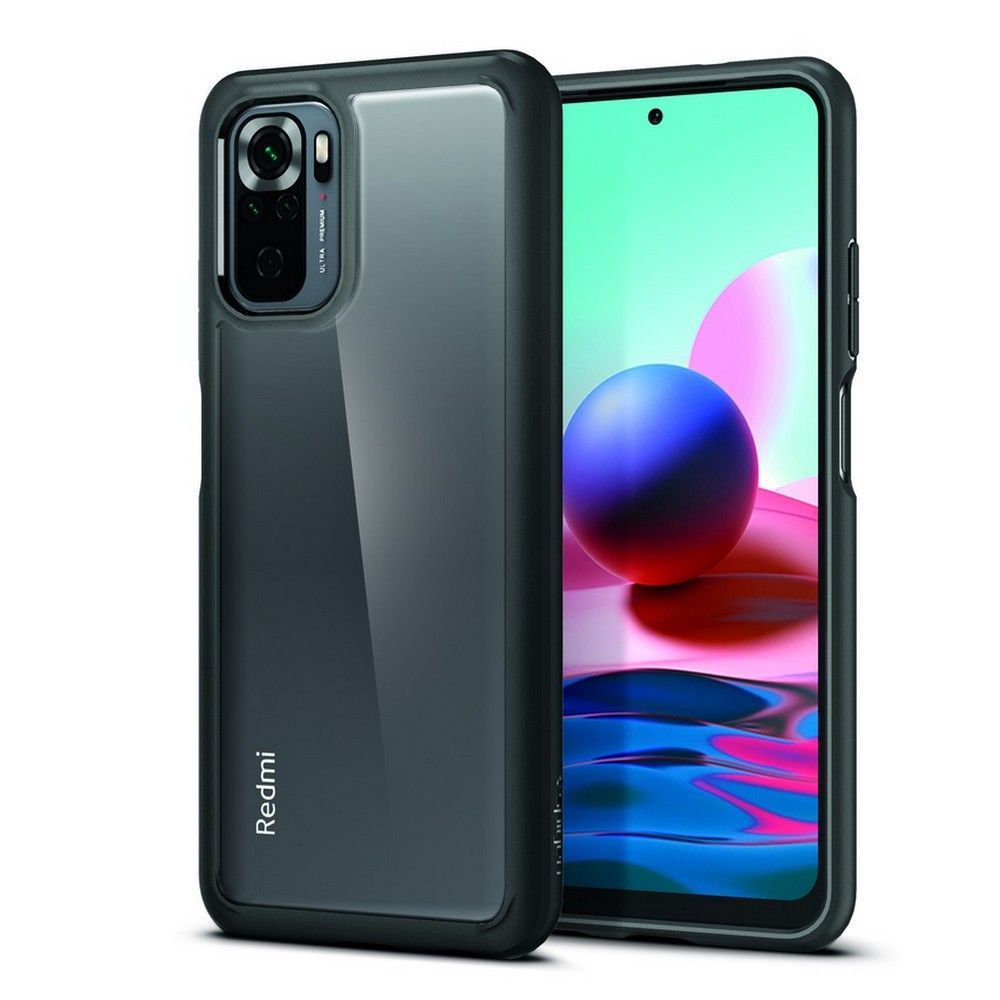 Husa pentru Xiaomi Redmi Note 10 Spigen Ultra Hybrid matte black
