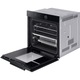 Cuptor incorporabil Samsung NV75T8979RK/EF, Infinite Line, Electric, Autocurare pirolitica, 75l, Dual Cook, Ecran TFT 4.3", WiFi, Sonda temperatura, Soft Close Door, Clasa A+, Negru