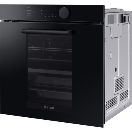 Cuptor incorporabil Samsung NV75T8979RK/EF, Infinite Line, Electric, Autocurare pirolitica, 75l, Dual Cook, Ecran TFT 4.3", WiFi, Sonda temperatura, Soft Close Door, Clasa A+, Negru