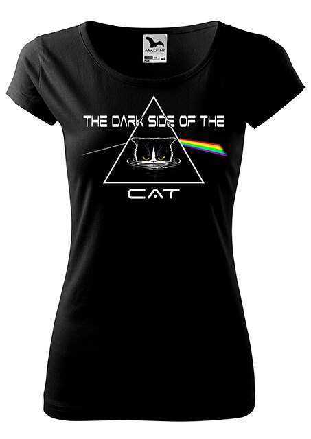 Tricou dama,K-off,The Dark Side of The Cat