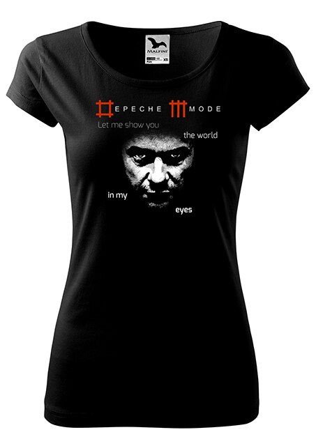 Tricou dama,K-off,Depeche Mode World in My Eyes