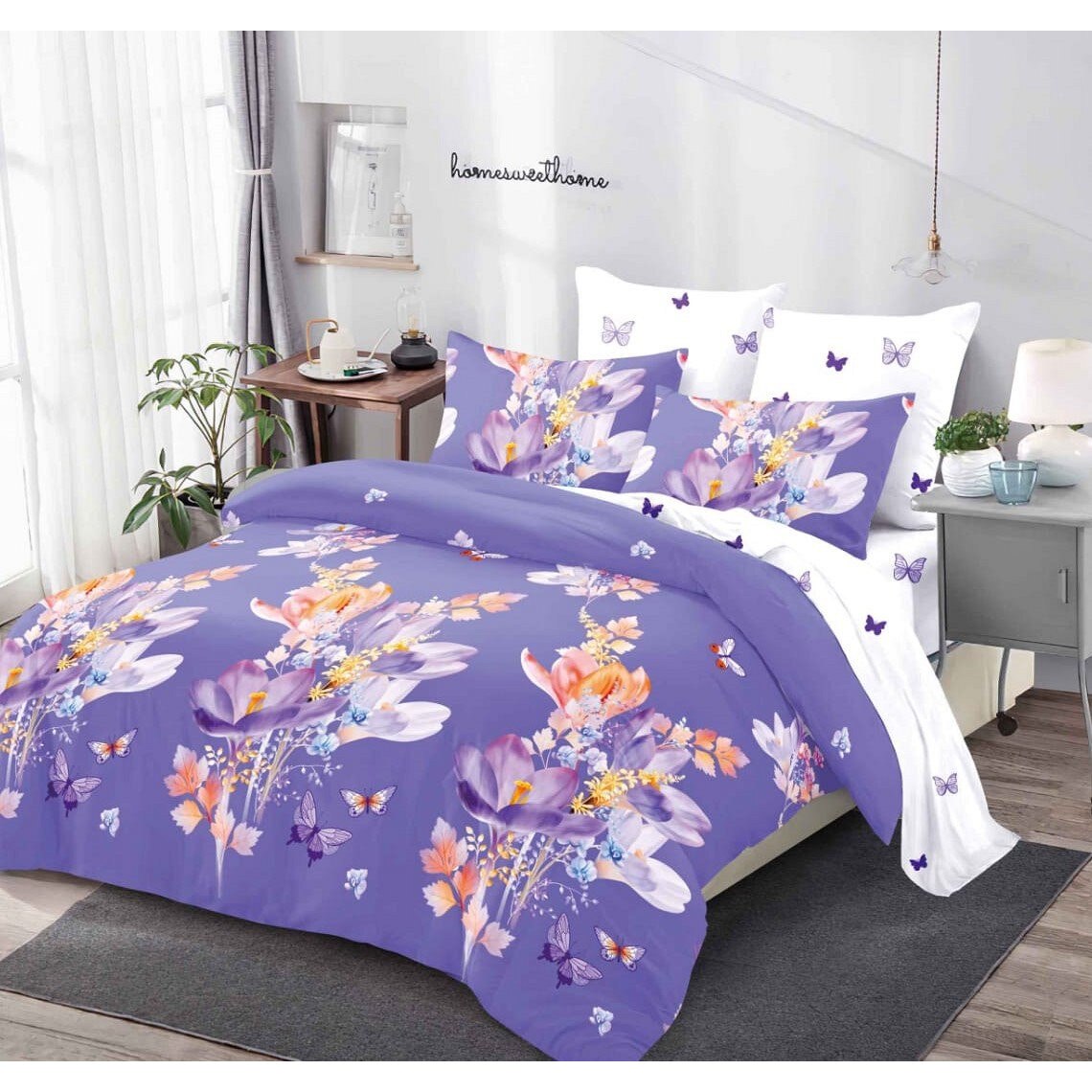 Set 6 piese Lenjerie Relax Shop, Six Guny, 2 persoane