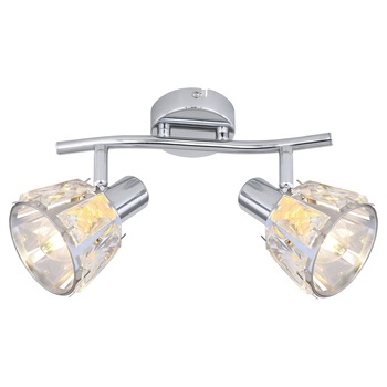 Aplica Calypso cristal, 2 x E14 x 40w, FST5316 Aplica Calypso cristal, 2 x E14 x 40w, FST5316