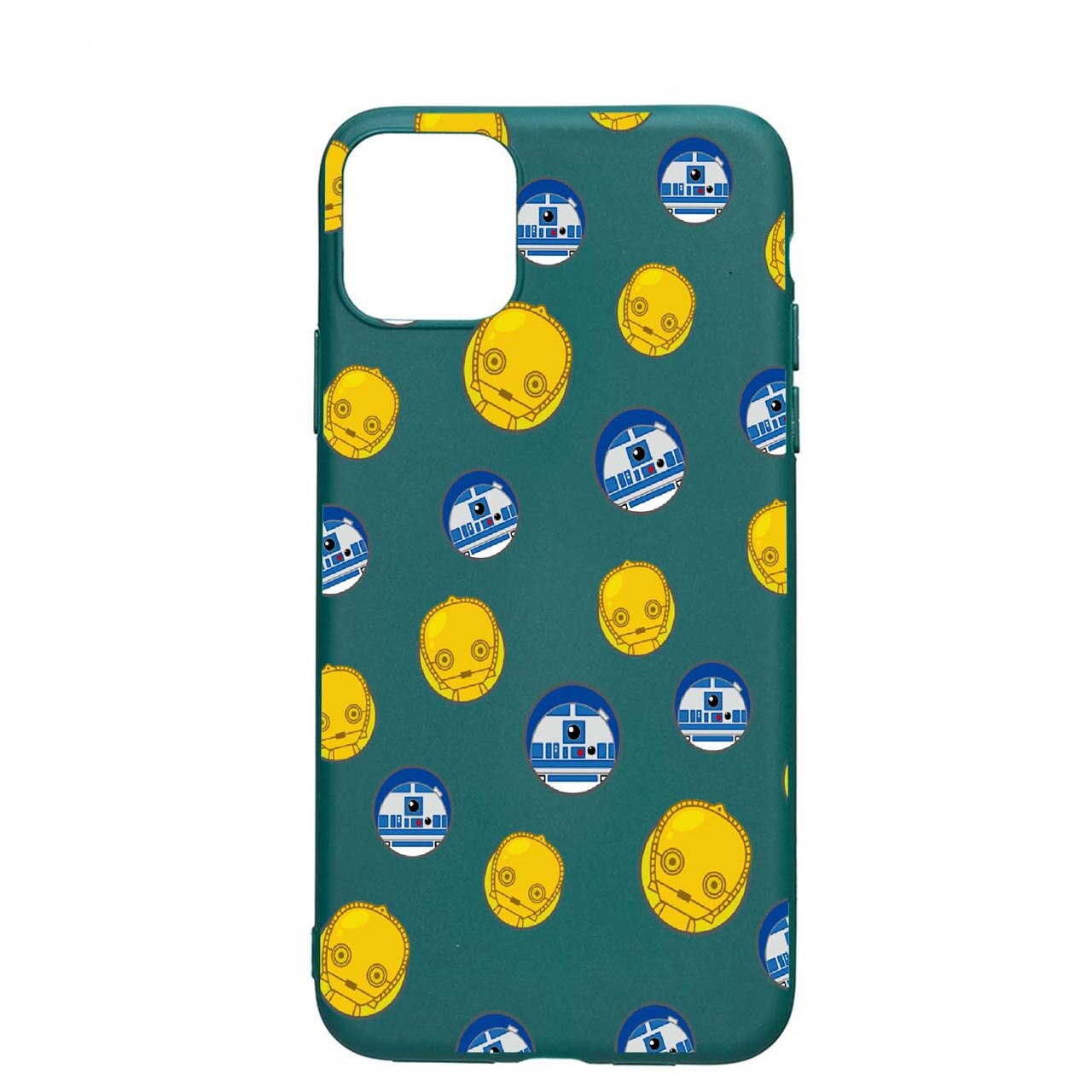 Husa Silicon Star Wars Droids, compatibila cu Samsung Galaxy A42 5G / Galaxy A42 4G, rezistenta la uzura, anti-alunecare, Forest Green, FG422