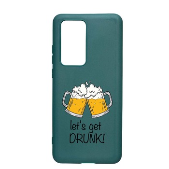Husa Silicon Compatibila Cu Samsung Galaxy S21, Lets Get Drunk, rezistenta la uzura, anti-alunecare, Forest Green, FG170 Husa Silicon Compatibila Cu Samsung Galaxy S21, Lets Get Drunk, rezistenta la uzura, anti-alunecare, Forest Green, FG170
