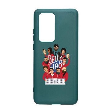 Husa Silicon Samsung Galaxy M02s, La Casa De Papel, Bella Ciao, rezistenta la uzura, anti-alunecare, Forest Green, FG718 Husa Silicon Samsung Galaxy M02s, La Casa De Papel, Bella Ciao, rezistenta la uzura, anti-alunecare, Forest Green, FG718