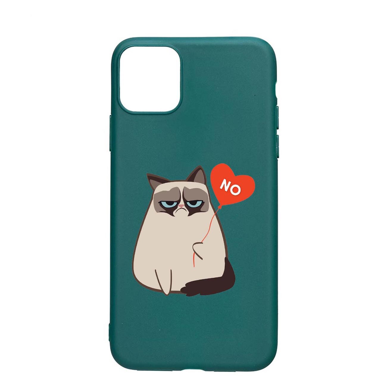 Husa Silicon Meme - Gumpy, compatibila cu Samsung Galaxy A42 5G / Galaxy A42 4G, rezistenta la uzura, anti-alunecare, Forest Green, FG657