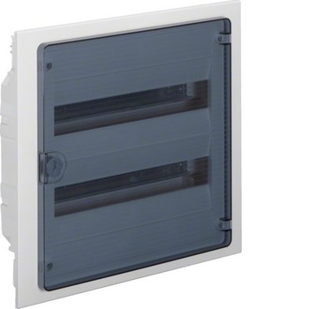 Tablou electric, cofret ingropat, ST, 24 module, 2 randuri, cu usa transparenta, HGVF212TD, Hager Tablou electric, cofret ingropat, ST, 24 module, 2 randuri, cu usa transparenta, HGVF212TD, Hager