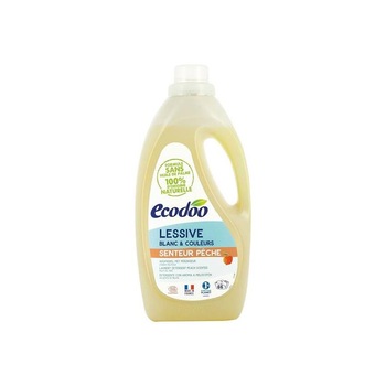 Detergent de Rufe cu Miros de Piersici Bio 2 litri Ecodoo Detergent de Rufe cu Miros de Piersici Bio 2 litri Ecodoo