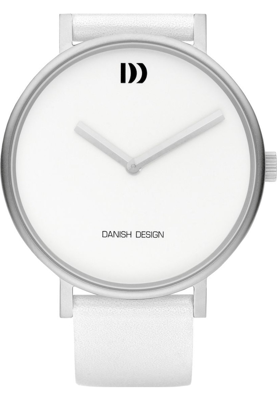 Ceas de dama Danish Design IV12Q1099, Analog, Otel inoxidabil, 3 ATM, Alb