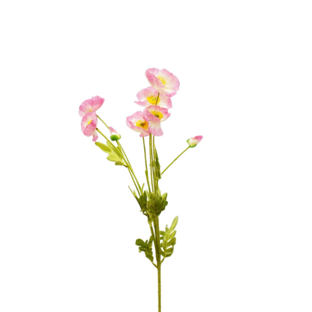 Planta artificiala cu 8 fire, Naimeed D3119, culoare Roz, 87 x 11 cm