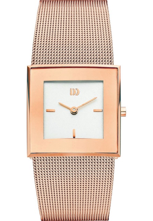 Női karóra Danish Design IV67Q973, Analóg, Rozsdamentes acél, 3 ATM, Arany