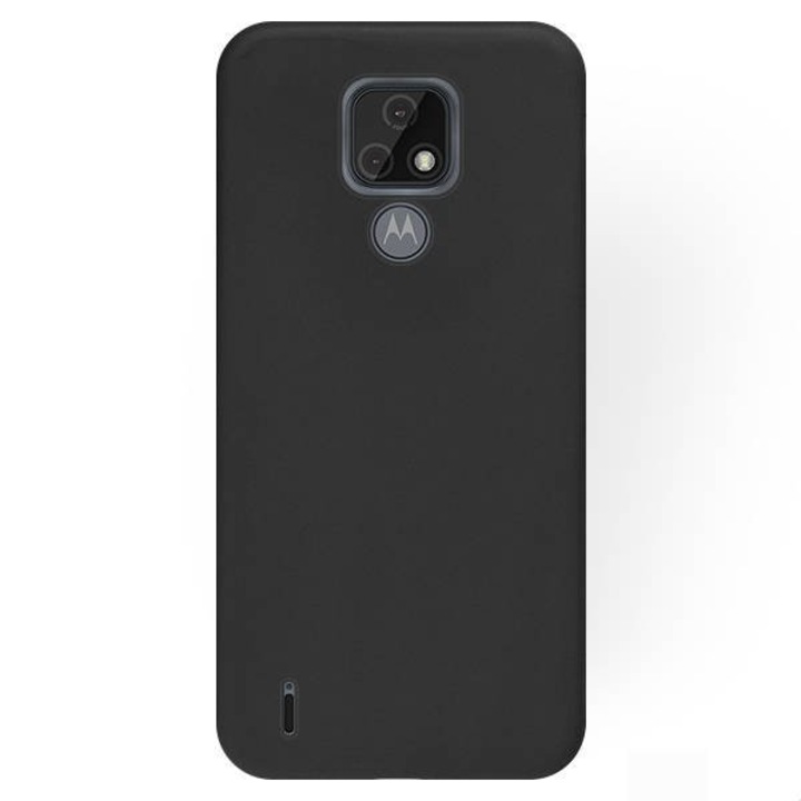 Капак Съвместим с Motorola Moto E7 tpu черен