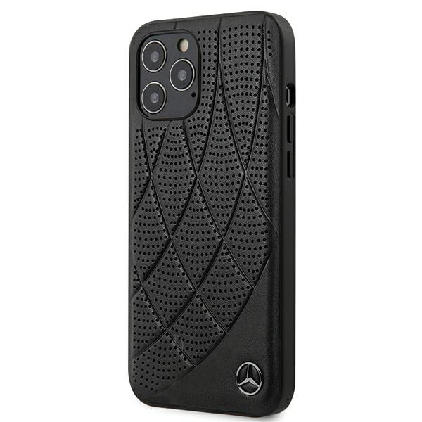 Husa pentru iPhone 12 Pro / iPhone 12 Mercedes bow line black Husa pentru iPhone 12 Pro / iPhone 12 Mercedes bow line black