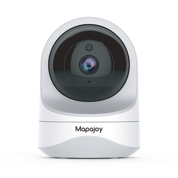 Baby Monitor Digital Wireless Mapajoy, FullHD 2MP, Rezolutie 1920x1080, Monitorizare video si audio bebelusi, Rotire automata, Senzor de miscare, Vedere nocturna, Comunicare bidirectionala, Alb Baby Monitor Digital Wireless Mapajoy, FullHD 2MP, Rezolutie 1920x1080, Monitorizare video si audio bebelusi, Rotire automata, Senzor de miscare, Vedere nocturna, Comunicare bidirectionala, Alb