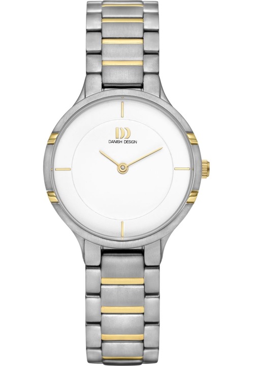 Női karóra Danish Design IV65Q1014, analóg, titán, 3 ATM, ezüst/arany