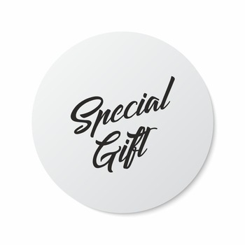 Etichete adezive, Special Gift, 100 buc, PVC, 5x5 cm Etichete adezive, Special Gift, 100 buc, PVC, 5x5 cm