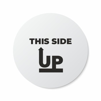 Etichete adezive, This Side Up, 100 buc, PVC, 20x20 cm Etichete adezive, This Side Up, 100 buc, PVC, 20x20 cm
