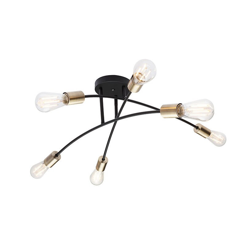 Plafoniera vintage SARINI 54003-6 Globo - Lighting