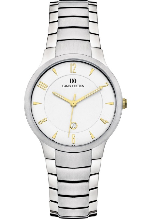 Uniszex karóra Danish Design IV65Q1018, Analóg, Rozsdamentes acél, 3 ATM, Ezüst