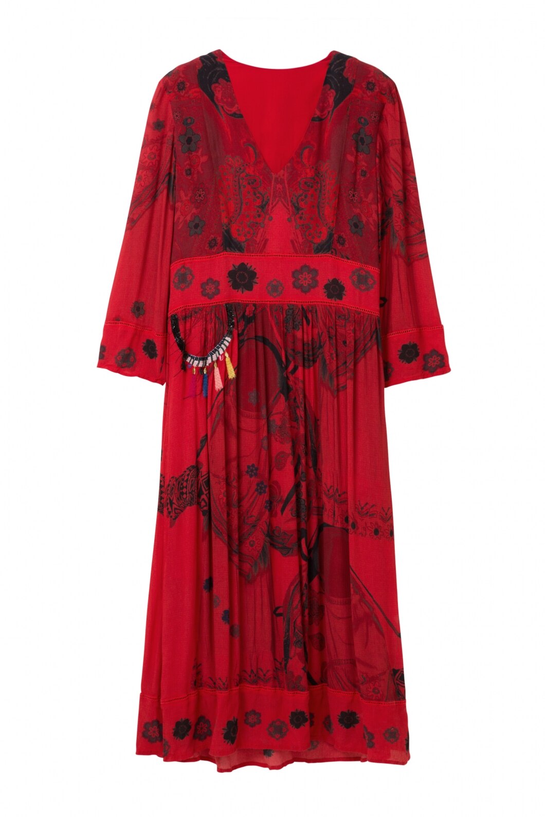 Rochie Desigual Clam, 36, rosu