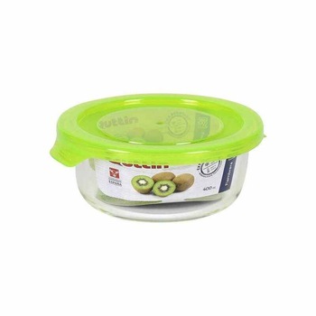 Cutie rotunda pentru pranz cu capac Quttin 400 cc - ø 13,5 x 5,5 cm Cutie rotunda pentru pranz cu capac Quttin 400 cc - ø 13,5 x 5,5 cm