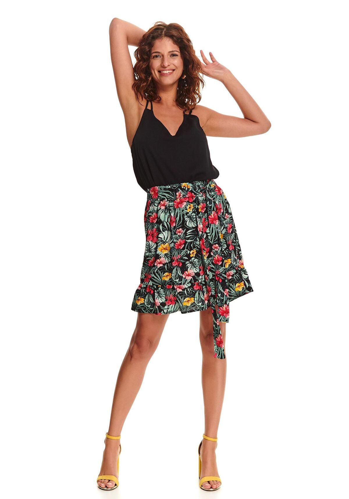 Fusta pentru femei, TOP SECRET, SSD1491, Negru