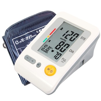 Tensiometru de Brat EvoSmart™ BP-103H Premium, Afisaj LCD cu Caractere Mari, Auto-masurare, Detectare Puls Neregulat, Validat Clinic, Manseta 22-36cm, Oscilometric, Adaptor manson inclus, Husa transport si depozitare inclusa, Alb Tensiometru de Brat EvoSmart™ BP-103H Premium, Afisaj LCD cu Caractere Mari, Auto-masurare, Detectare Puls Neregulat, Validat Clinic, Manseta 22-36cm, Oscilometric, Adaptor manson inclus, Husa transport si depozitare inclusa, Alb