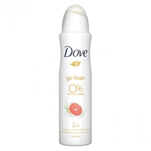Deodorant antiperspirant spray, Dove, Go Fresh, Grapefruit, 48 h, 150 ml