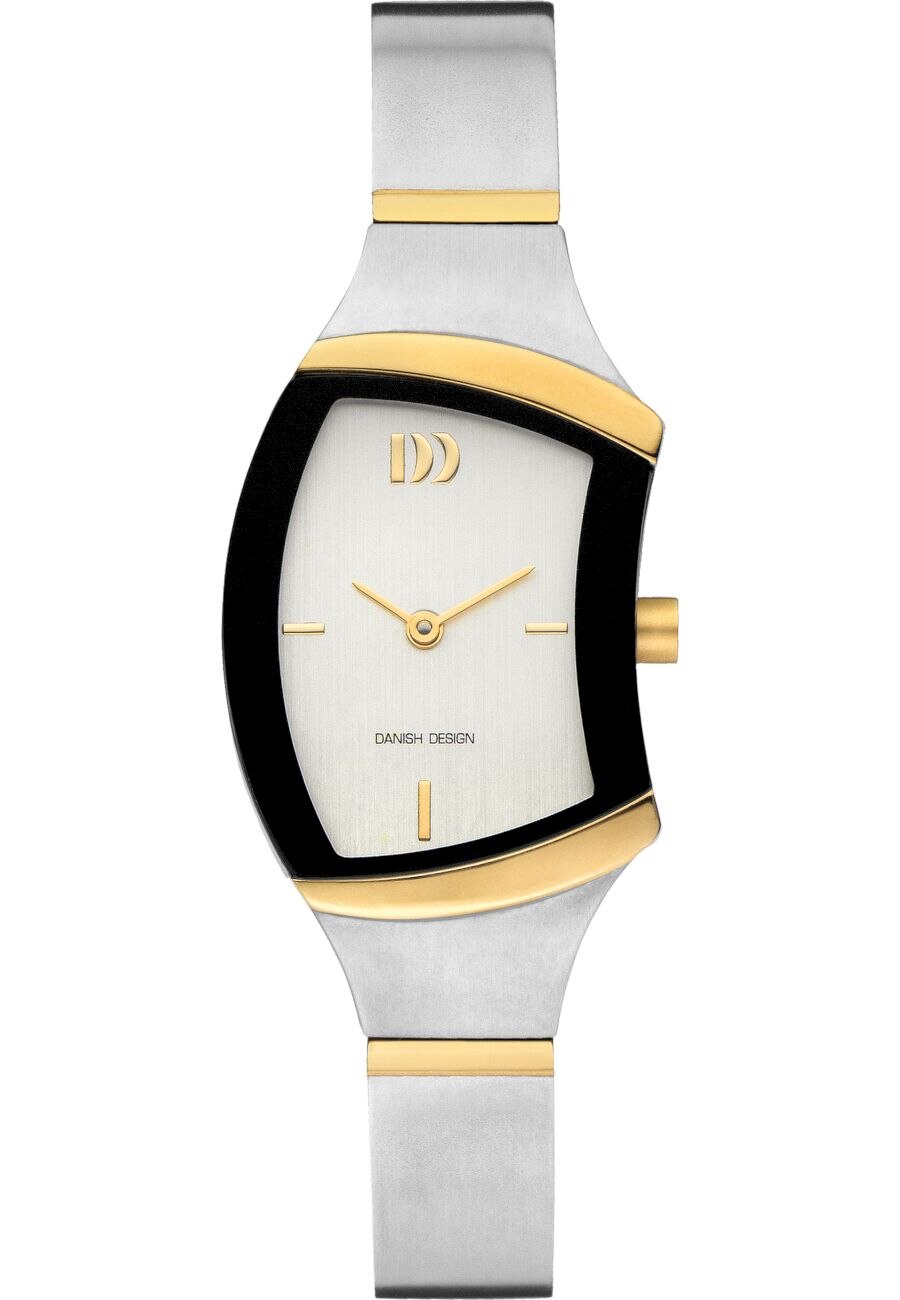 Ceas unisex Danish Design IV65Q1094, Analog, 3 ATM, Argintiu/Auriu