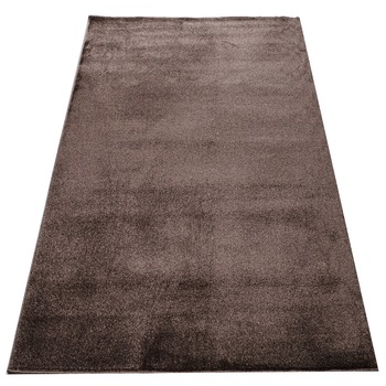 Covor Hermes unicolor, Maro inchis, 60cm x 110cm, 4047/0311 Covor Hermes unicolor, Maro inchis, 60cm x 110cm, 4047/0311