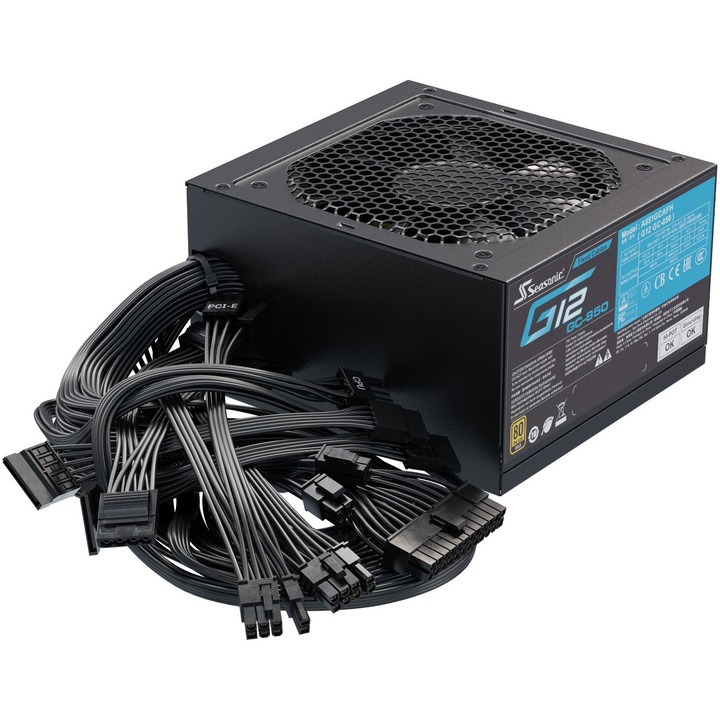 Sursa Seasonic G12 GC-850, 850W, 80 Plus Gold, Negru
