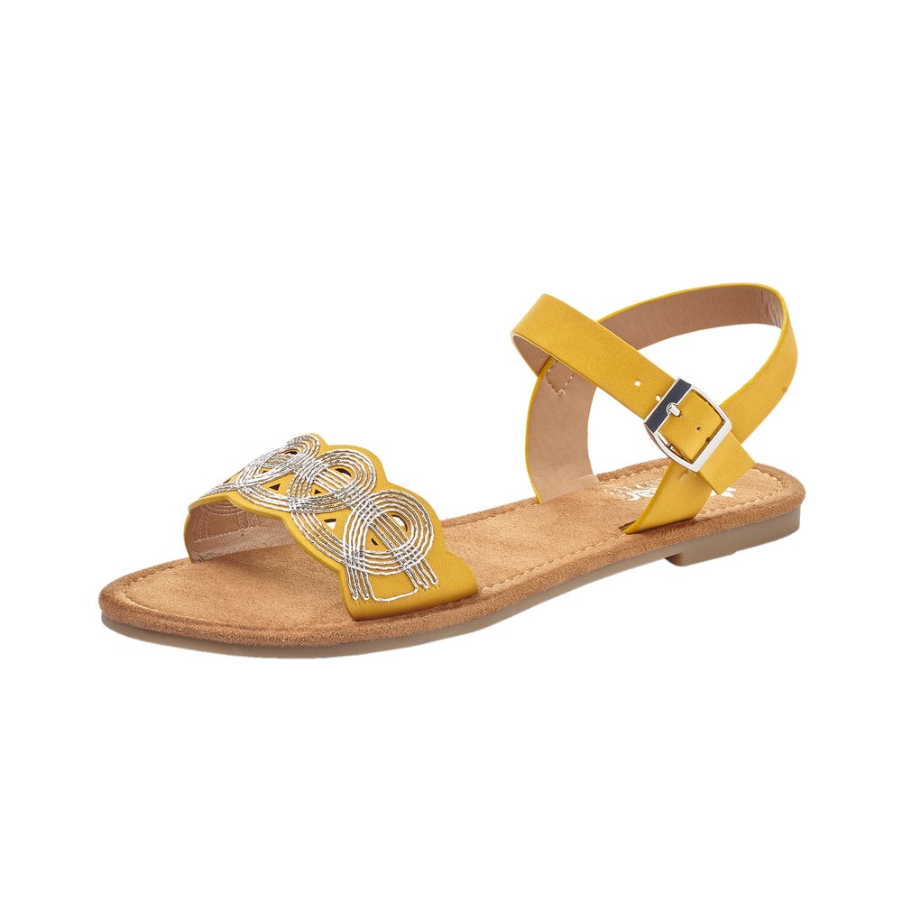 Sandale dama Rieker Blaire, Galben