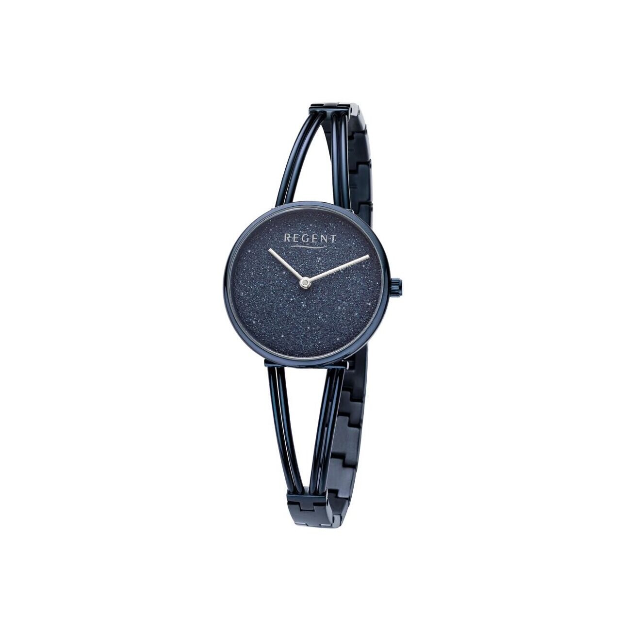 Ceas de dama Regent BA-684, Quartz, 30mm, 3ATM, Albastru