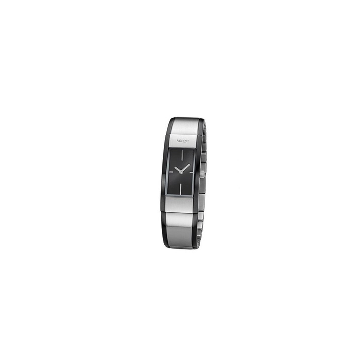 Ceas de dama Regent GM-2101, Quartz, 12mm, 3ATM, Argintiu
