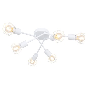 Plafoniera Xara I Globo, 54802W-6, Alb, 6xE14 Plafoniera Xara I Globo, 54802W-6, Alb, 6xE14