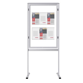 Infoboard clasic JJ DISPLAYS cu rama securizata expunere dubla fata 700 x 1000 mm Infoboard clasic JJ DISPLAYS cu rama securizata expunere dubla fata 700 x 1000 mm