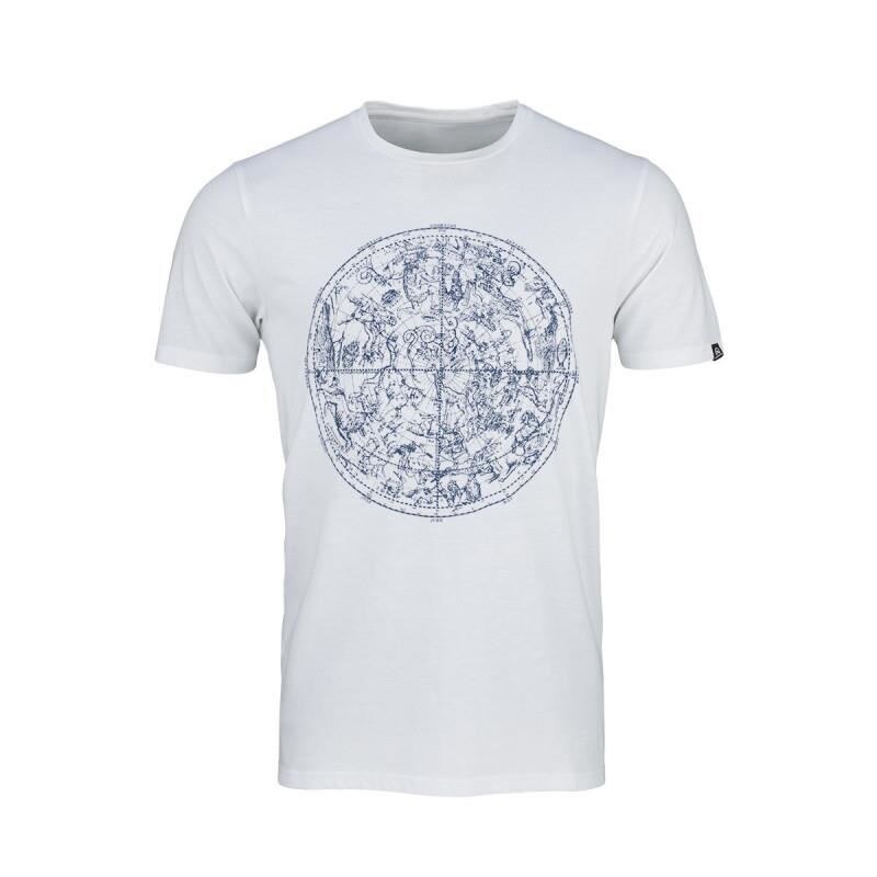 Tricou barbati NORTHFINDER Kyree TR-3543SP, Alb