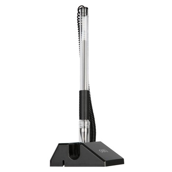 Pix Cu Suport Adeziv Si Snur 0.5mm Deli, Negru Pix Cu Suport Adeziv Si Snur 0.5mm Deli, Negru