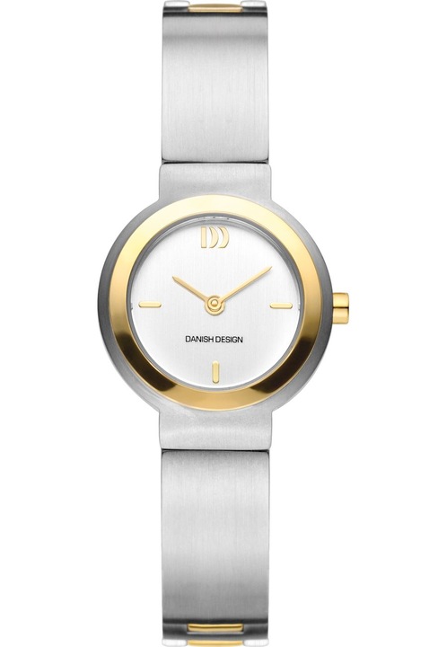 Dán Design unisex karóra IV65Q1145, analóg, 3 ATM, ezüst/arany
