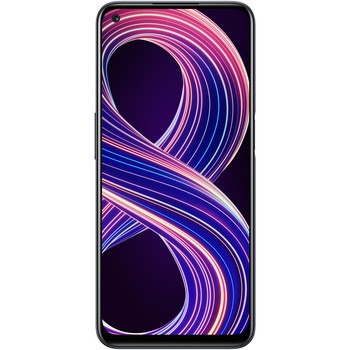 Telefon mobil Realme 8, Dual SIM, 6GB RAM, 128GB, 5G, Supersonic Black Telefon mobil Realme 8, Dual SIM, 6GB RAM, 128GB, 5G, Supersonic Black