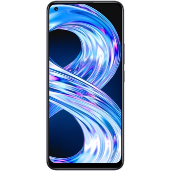 Telefon mobil Realme 8, Dual SIM, 6GB RAM, 128GB, 4G, Punk Black Telefon mobil Realme 8, Dual SIM, 6GB RAM, 128GB, 4G, Punk Black