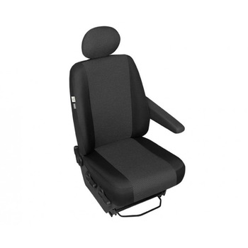 Husa scaun auto pasager Kegel Polonia, model Ares Van DV1, marimea L, poliester, negru Husa scaun auto pasager Kegel Polonia, model Ares Van DV1, marimea L, poliester, negru