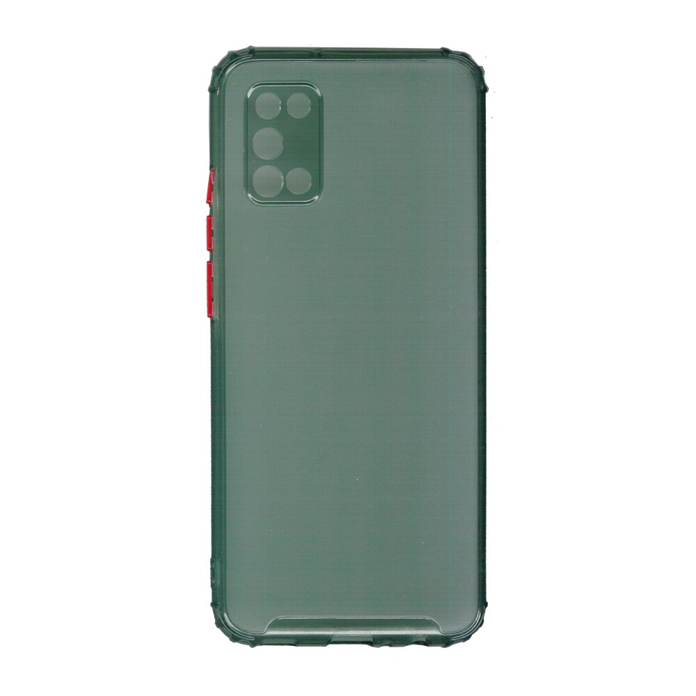 Husa din silicon anti crack, pentru Samsung Galaxy A02s, verde