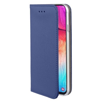 Husa Flip pentru Oppo A53 - tip carte, magnet interior, stand si buzunar card, BLUE - Gekko Smart® Husa Flip pentru Oppo A53 - tip carte, magnet interior, stand si buzunar card, BLUE - Gekko Smart®