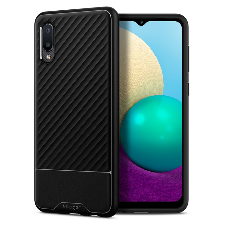 Spigen Core Armor Samsung Galaxy A02, fekete