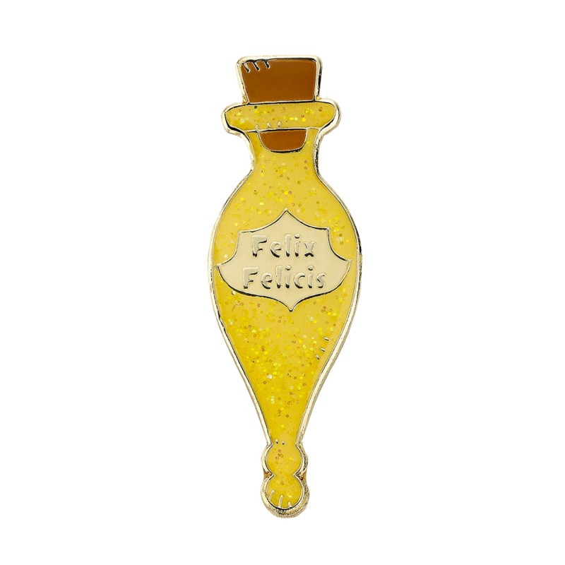 Insigna Harry Potter - Felix Felicis, 2 cm, Multicolor