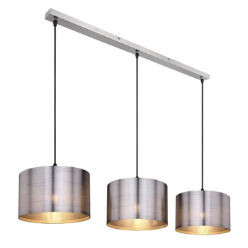 Pendul Sinni Globo, 15365-3H, Nichel, 3xE27 Pendul Sinni Globo, 15365-3H, Nichel, 3xE27