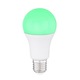 Bec LED, plastic alb, RGB+alb, compatibil cu Google Assistant si Alexa, mob. aplicatie, telecomanda, reglabil, schimbator si fixare a culorii, ø60 V:115, E27 RGBW LED 10W 230V, 850lm, schimbarea culorii luminii 2700-6500K