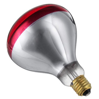 Bec Infrarosu Pentru Pui R125, 250W, E27 Bec Infrarosu Pentru Pui R125, 250W, E27